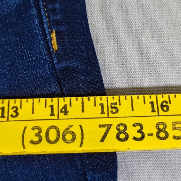 American Eagle ne(x)t level stretch jeggings women's size 4 Long ink blue - Picture 13 of 16